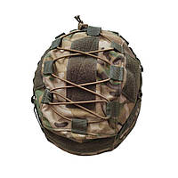 Кавер-чохол на тактичний шолом MICH універсальний з підсумком для АКБ (cover-mich-ua-zsu)