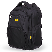 Стильный городской рюкзак GAT 712C 21л для тренировок и поездок (чёрный)