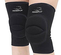 Наколінники PowerPlay PP-8000 Elastic Knee Support (пара) чорні L