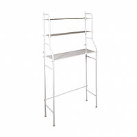 Стеллаж для хранения над стиральной машиной Laundry Rack TW-106 Белая, GN2, Хорошее качество, Стеллаж для