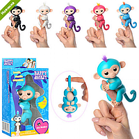 Умная игрушка обезьянка Fingerlings Monkey, SL2, Хорошего качества, Говорящая Обезьянка повторюшка, обезьянка