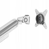 Кронштейн  настольный белый Ergo Office для  монитора  17"-32" ER-751, фото 2