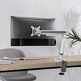 Кронштейн  настольный белый Ergo Office для  монитора  17"-32" ER-751, фото 6