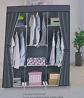 Тканевый складной шкаф для одежды и обуви HCX Storage Wardrobe CL-128, SL2, Хорошее качество, Детские
