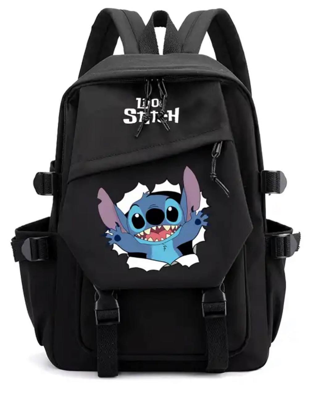 Рюкзак для дівчинки зі Стичем (Stitch) чорний