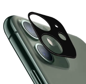 Захисна рамка зі склом XO Tempered на задню камеру для Apple iPhone 11 Pro(5,8), iPhone 11 Pro Max(6.5) / Чорний