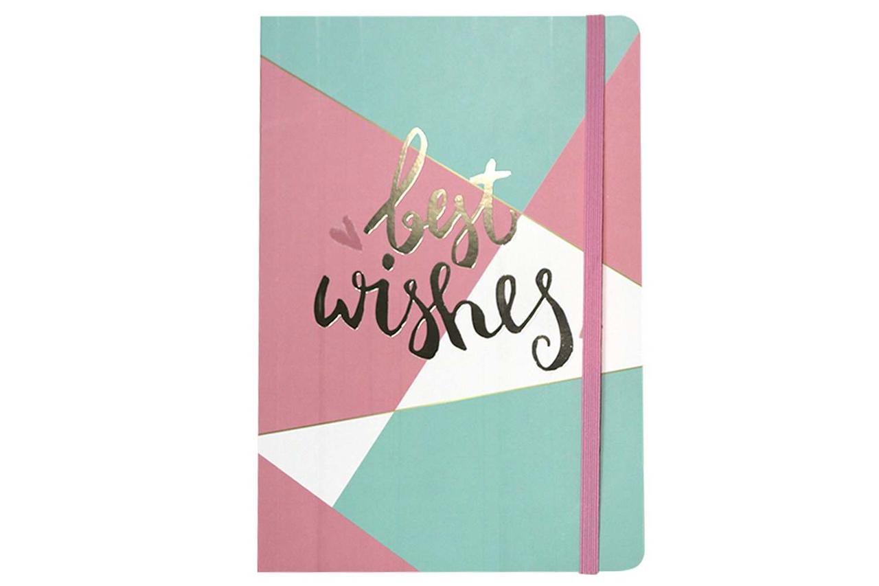 Зошит А5 100арк., в клітинку, на гумці, тверда обкладинка з фольгою ООПТ