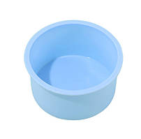 Силіконова форма кругла для випікання (колір в асортименті) d= 9.5 см