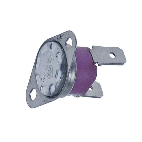 Термостат KSD301 (210°C 16A 250V) контактний захисний для теплового обладнання Hendi та ін., фото 1