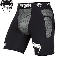 Компрессионные шорты мужские Venum Absolute Compression Shorts Black Grey