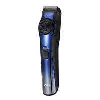 Профессиональный аккумуляторный триммер для бороды и усов с дисплеем VGR V-080 и поворотным регулятором длины,