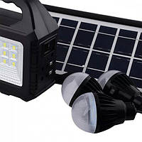 Многофункциональный LED фонарь Cclamp GD-101 с солнечной панелью, GN1, 3 лампочки, Хорошее качество,