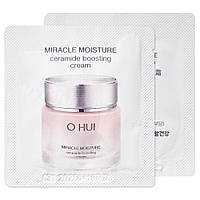 Интенсивный увлажняющий крем OHUI Miracle Moisture Ceramide Boosting Cream, 1 мл