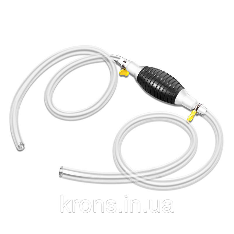 Компактний ручний насос для перекачування палива 2 м, фото 1