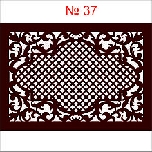 Декоративна решітка на батарею, екран на радіатор опалення