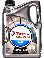 Моторное масло Total Quartz 7000 Diesel 10W-40 5 л, (214108)