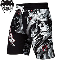 Шорты для единоборств мужские Venum Samurai Skull Training Shorts Black