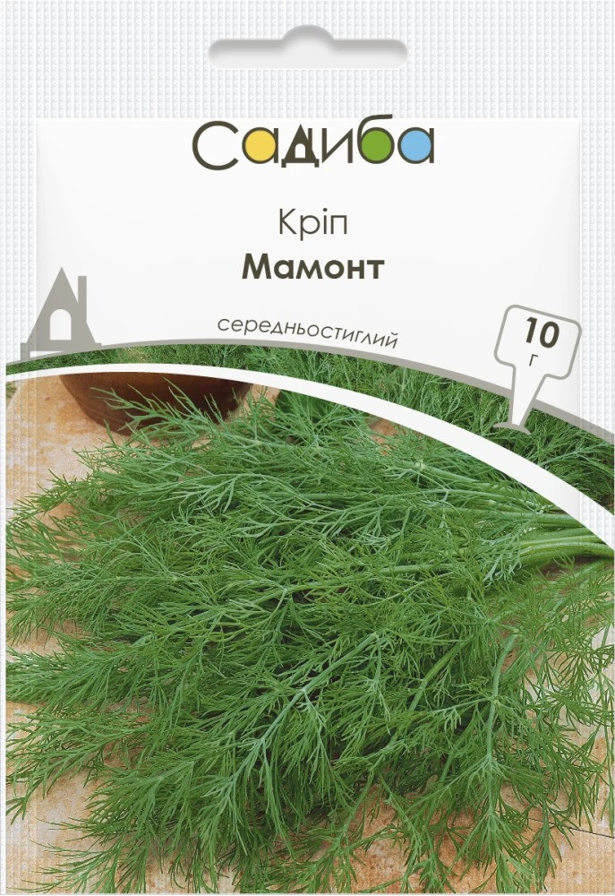 Насіння кропу Мамонт, 10 г, Садиба