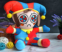 М'яка іграшка Дивовижний цифровий цирк, кролик Джекс іграшка, плюшева лялька клоун Помні