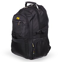 Стильний міський рюкзак GAT 712E 21л для тренувань і поїздок (чорний), фото 2