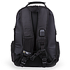 Стильний міський рюкзак GAT 712E 21л для тренувань і поїздок (чорний), фото 8