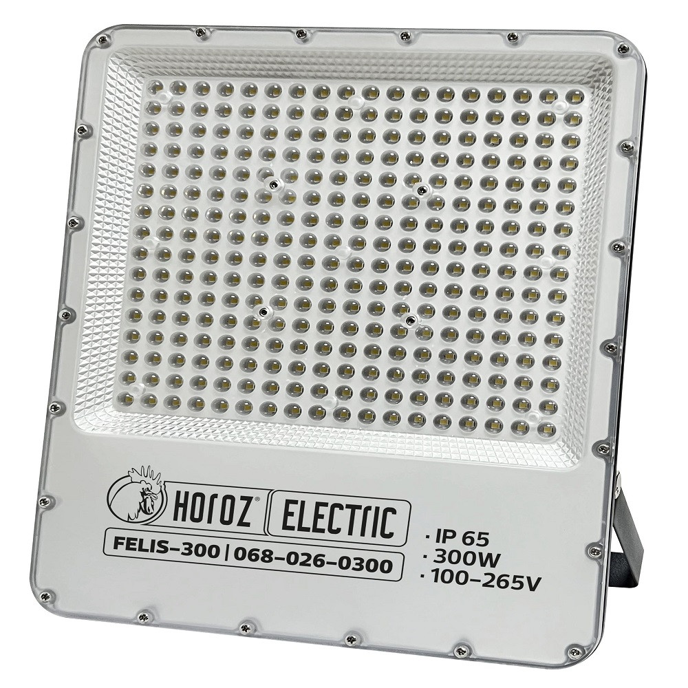 Прожектор світлодіодний 300W, Хоодний білий 6400K. Horoz Electric "FELIS"