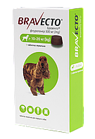 Жевательная таблетка Bravecto от блох и клещей для собак 10 - 20 кг