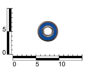 Підшипник генератора ВАЗ 2110-15, 1117, 21214, 2123, ГАЗель, Волга, з боку привода (6303 2RS/P6) "великий", фото 2