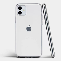 Фирменный силиконовый прозрачный чехол iPhone 11 6.1дюйма в упаковке SMTT