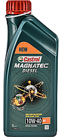 Моторное масло 10W-40 полусинтетика Castrol Magnatec Diesel B4 (1л) 15CA2A