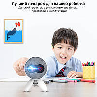 Детский мини проектор YG220 андроид / Мультимедийный проектор, Gp2, Хорошее качество, Детский мини проектор,