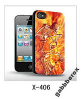 Чехол 3D с объемным изображением для iPhone 4 4s