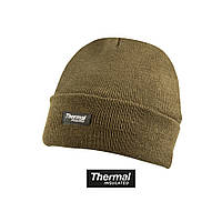 Шапка зимова акрилова Thermal Insulated Kombat UK олива