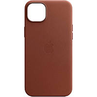 Кожаный чехол Leather Case (AAA) with MagSafe and Animation для Apple iPhone 12 Pro Max (6.7")