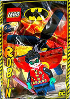 Конструктор LEGO SUPER HEROES minifigures Robin foil pack #3, 212221 минифигурка Лего Супергерои Robin and