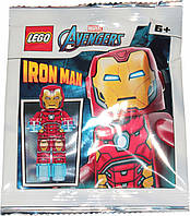 Конструктор LEGO SUPER HEROES minifigures Iron Man Minifigure Foil Pack, 242002 минифигурка Лего Супергерои