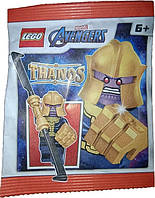 Конструктор LEGO SUPER HEROES minifigures Thanos paper bag, 242215 минифигурка Лего Супергерои Thanos, полибег