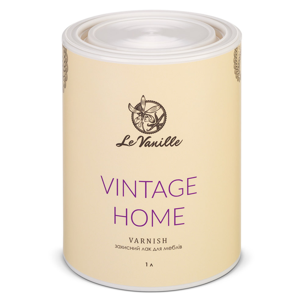 Захисний лак для крейдової фарби Le Vanille Vintage Home Прозорий 1 л