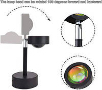 Проекционная лампа "RGB" Sunset Floor Lamp Sunset Lamp Rainbow Modern Bedroom, GS2, Хорошее качество,