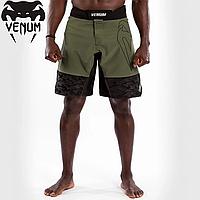 Шорти для єдиноборств чоловічі ММА Venum Light 4.0 Fightshorts Khaki Silver