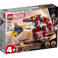 Конструктор ЛЕГО для мальчики LEGO Super Heroes Халкбастер Железного Человека против Таноса