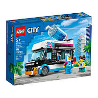 Конструктор ЛЕГО сіті дитячий для дівчаток і хлопчиків LEGO City Веселий фургон пінгвіна
