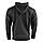 Кофта Tactical Hoodie Kombat UK чорна, фото 3