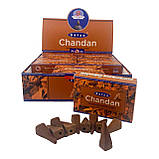 Chandan Backflow Dhoop Cones (Сандал) Satya, фото 2