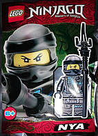 Конструктор детский LEGO NINJAGO minifigures Nya foil pack,минифигурка Лего Ниндзяго Nya, полибег