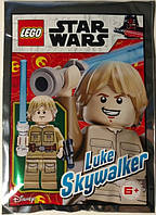 Конструктор LEGO Star Wars minifigures Luke Skywalker foil pack #2, 912065, мініфігурка Лего Зоряні війни Люк Скайвокер, полібег