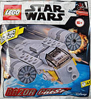 Конструктор LEGO Star Wars minifigures The Razor Crest - Mini foil pack,, минифигурка Лего Звёздные Войны