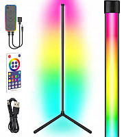 Напольная угловая LED лампа RGB Magic 1 Bluetooth USB with app Black