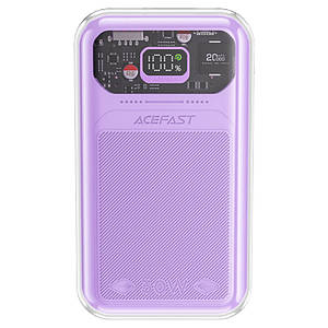 Портативний зарядний пристрій Power Bank Acefast M2-20000 Exploration 30W 20000 mAh Purple alfalfa