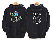Худі з принтом NIRVANA